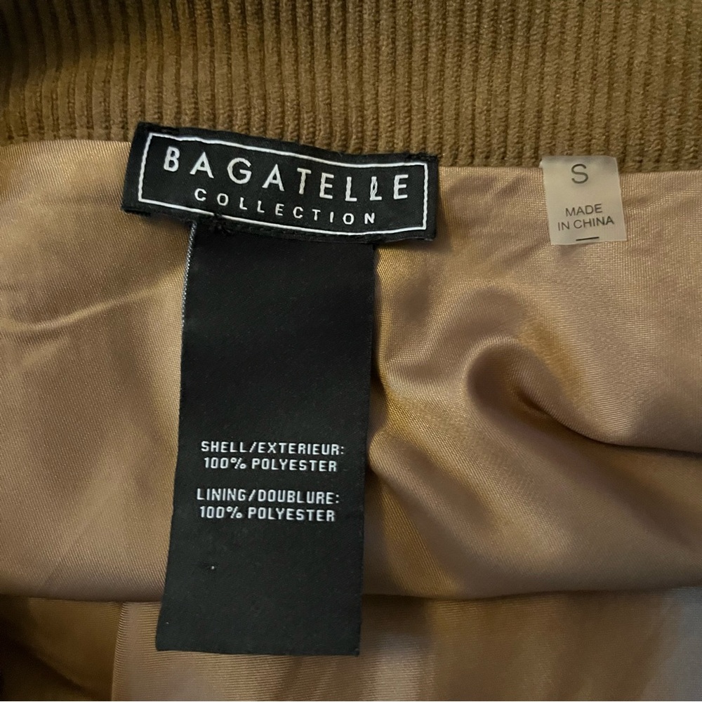 Bagatelle Brown Corduroy Skirt Size Small‎ - Picture 2 of 7